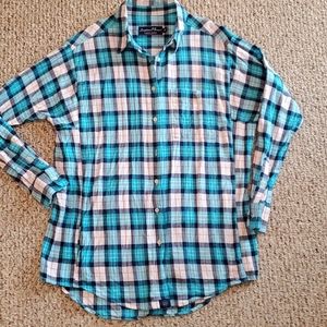 Lauren James Boyfriend  Flannel Shirt